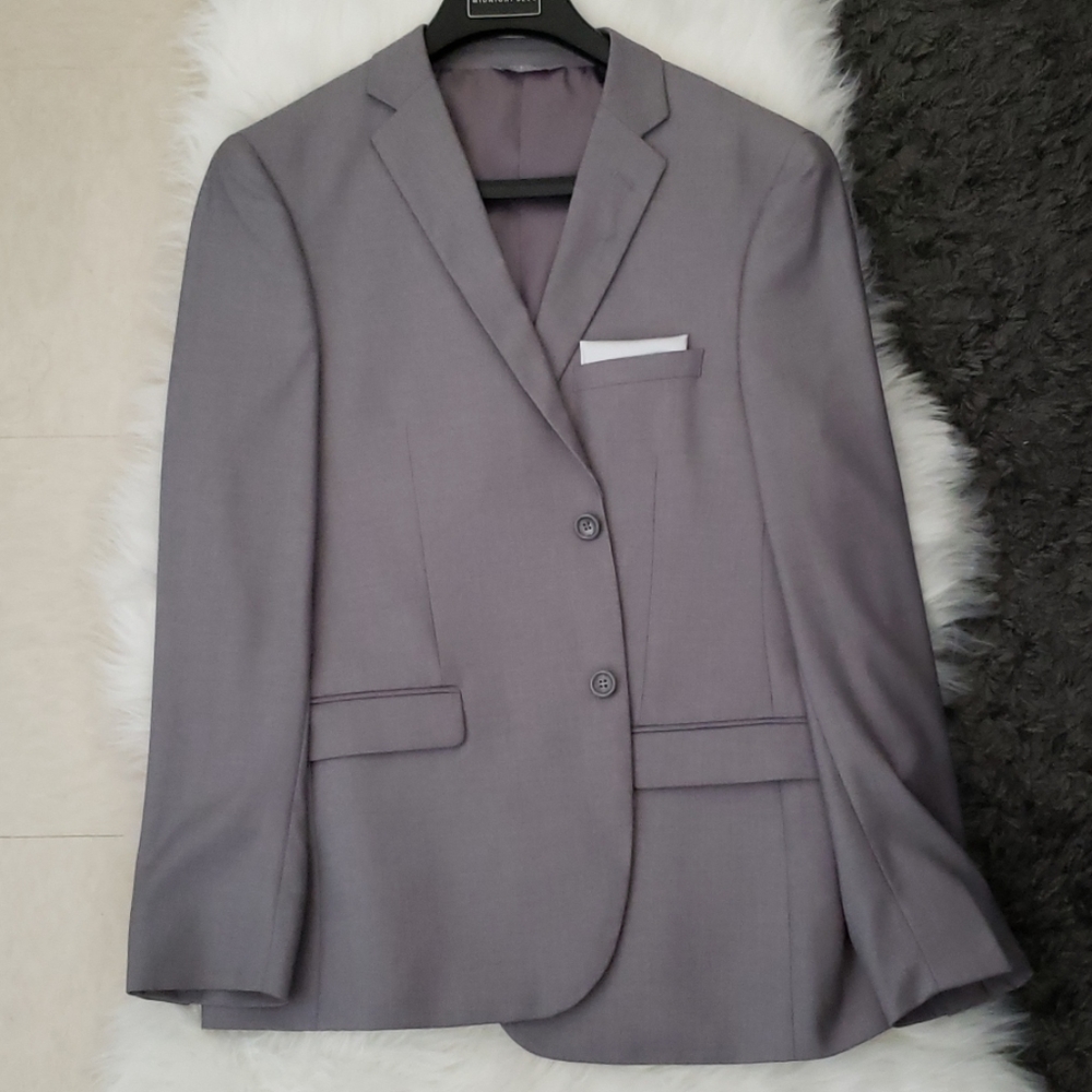 Midnight Blue 2-button, 3-piece suit